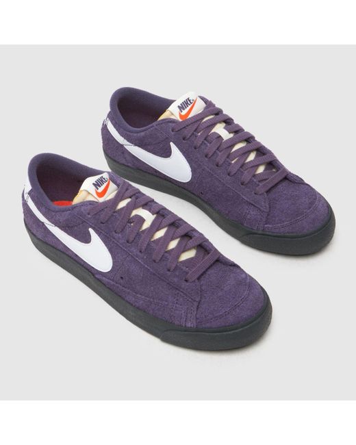 Nike Blue Blazer Low 77 Vintage Trainers