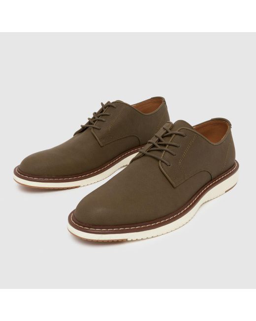 Schuh Brown Pippin Derby Shoes for men