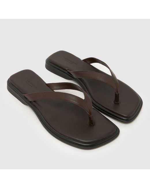 Vagabond Black Shoemakers Izzy Flip Flop Sandals
