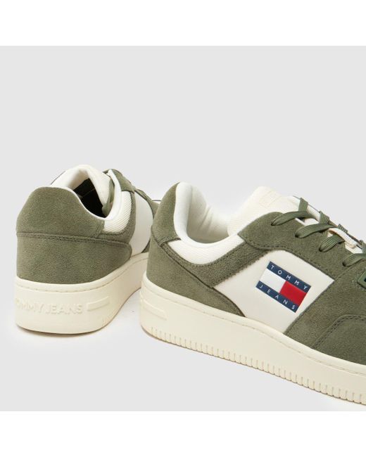 Tommy Hilfiger Green Basketball Trainers In for men