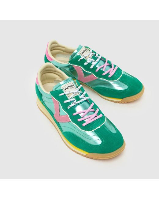 Victoria Green Saturno Trainers