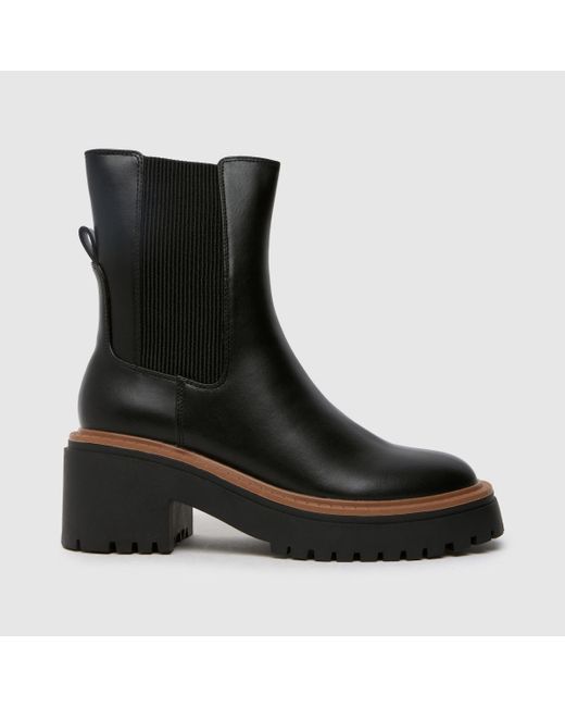 Schuh Black Alora Chelsea Boots