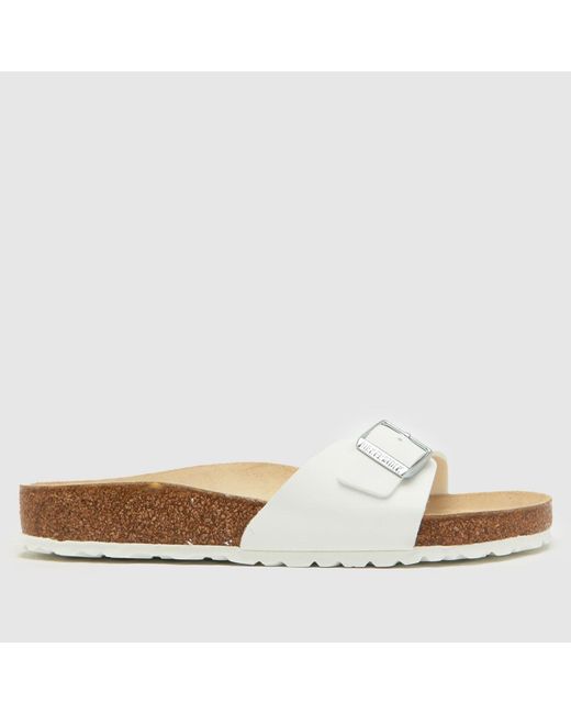 Birkenstock White Ladies Madrid Sandals