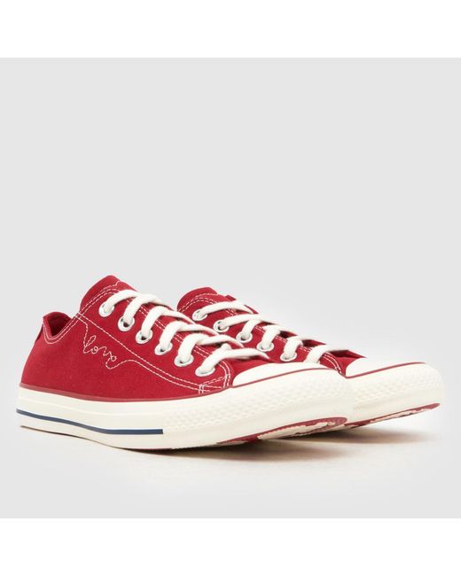 Converse Red Chucks