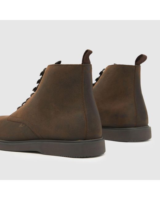 H by Hudson Brown Battle Boots In for men
