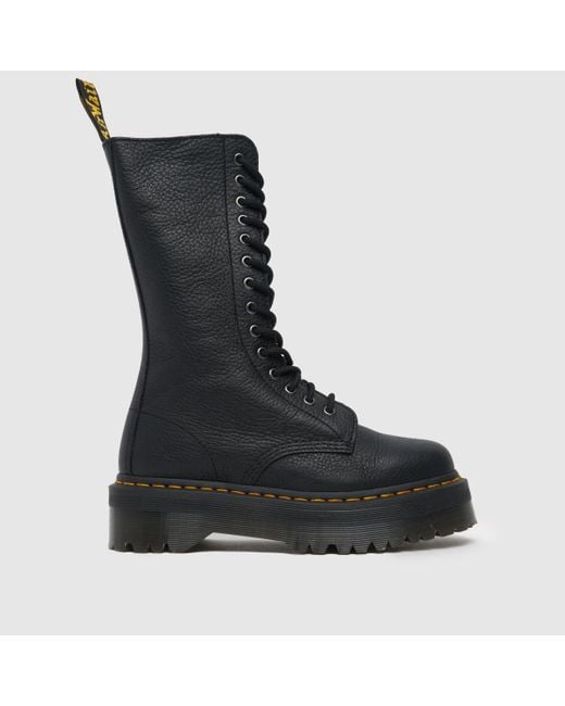 Dr. Martens Black Dr. Martens 1b99 Ladies Quad 14 Eye Winter Boots