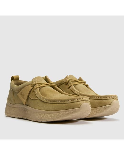 Clarks Natural Tawyer Walla Shoes for men