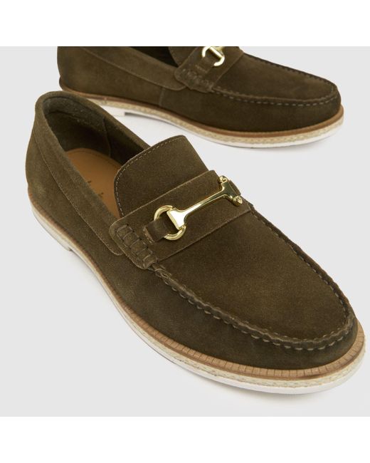 Schuh Green Radcliff Espadrille Loafer Shoes In for men