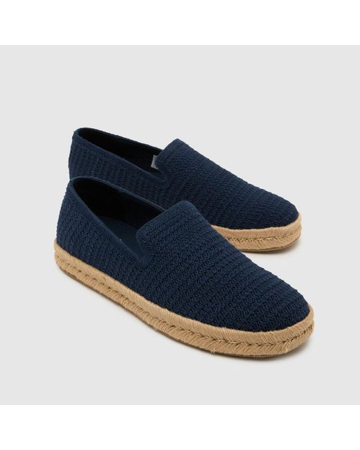 TOMS Blue Santiago Rope Shoes for men