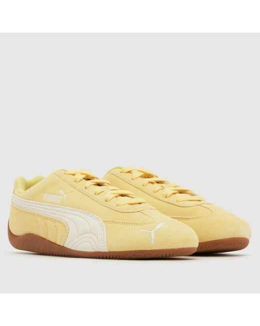 PUMA Yellow Speedcat Trainers