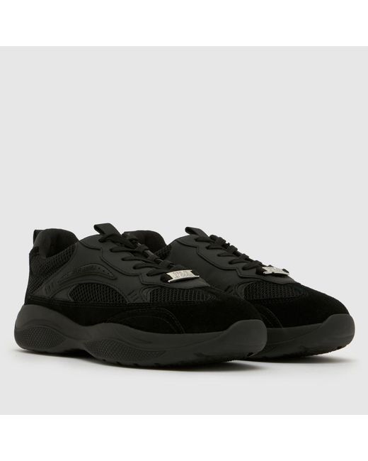 Steve Madden Black Premio Trainers