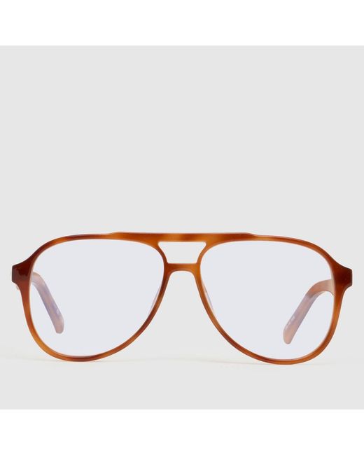 Le Specs Brown Light Glasses
