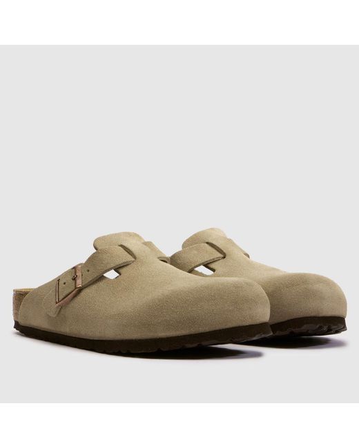Birkenstock Brown Boston Clog Sandals, Size: 6 (Eu 40) for men