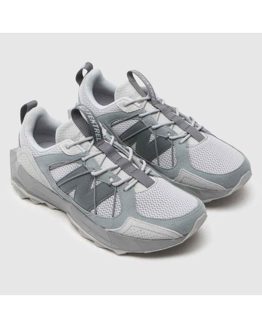New Balance Gray Tektrel Trainers for men