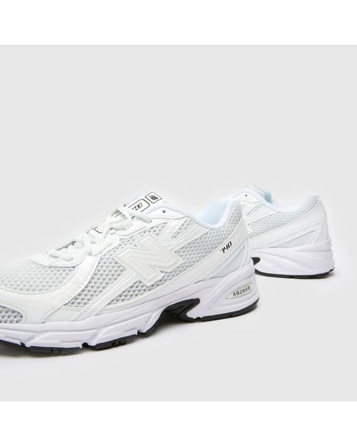 New Balance White 740 Trainers for men