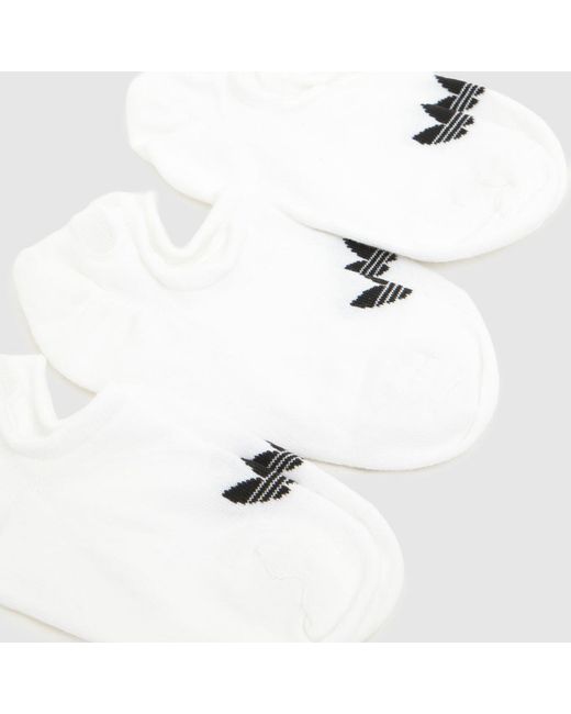 Adidas White Low Cut Socks 3 Pack