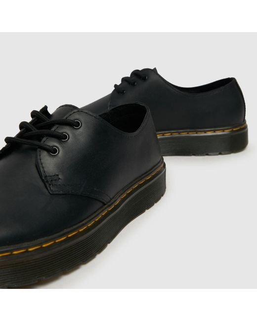 Dr. Martens Black Dr. Martens Thurston Lo Flat Shoes