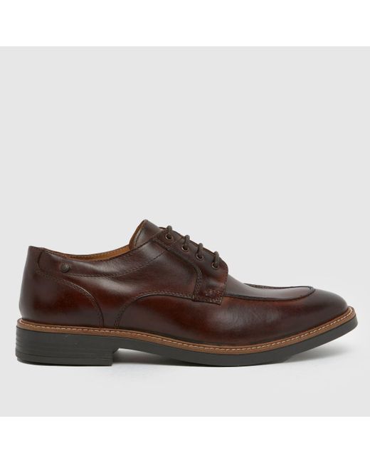 Base London Brown Surrey Apron Shoes for men