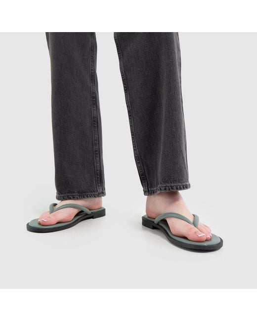 Schuh Green Tulia Toe Post Sandals