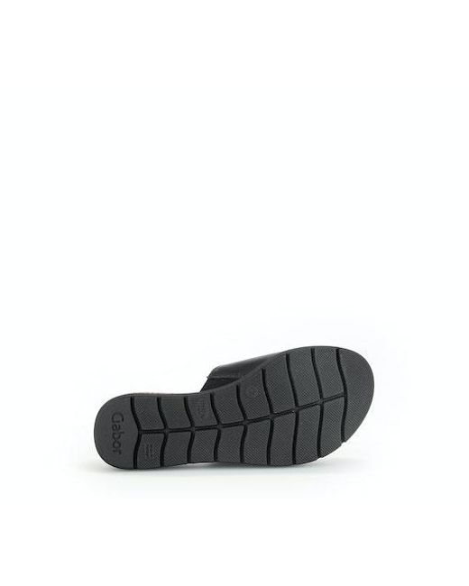 Gabor Black Leder Schwarz