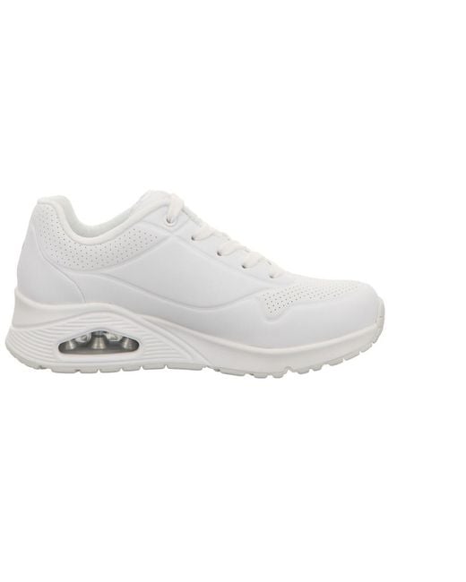 Skechers White Uno - Stand on Air Synthetische -Sneaker