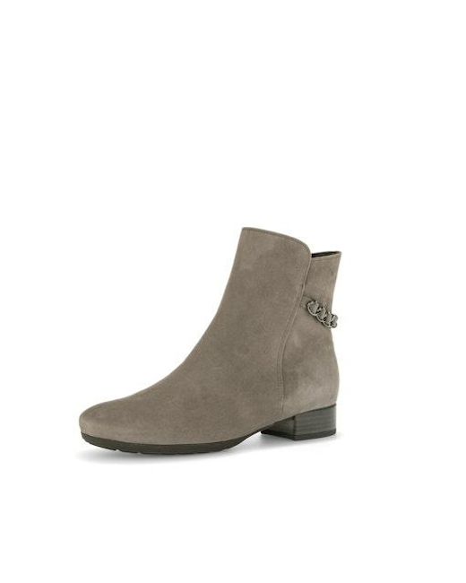 Gabor Gray Ankle Boots