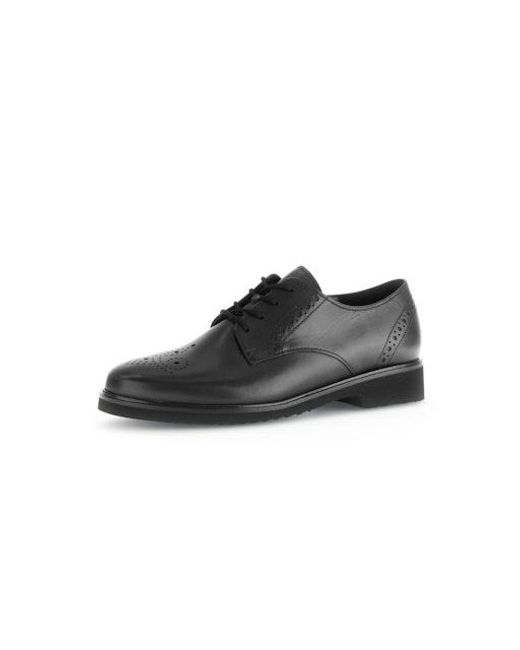 Gabor Schwarze Halbschuhe Für Damen in Black für Herren