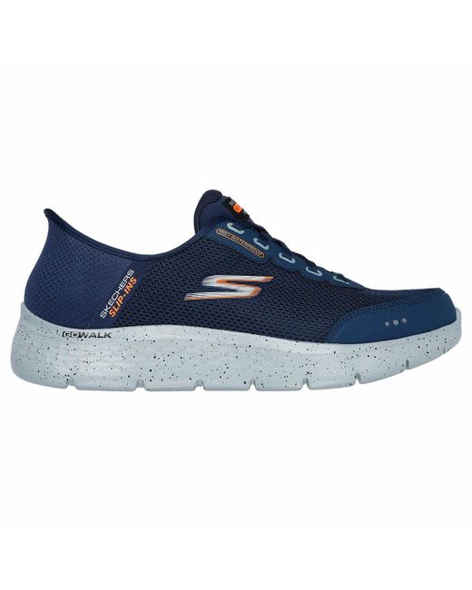 Skechers Ins – Sportliche Slip-On-Wanderschuhe | Luftgekühlter Memory-Schaum in Blue für Herren