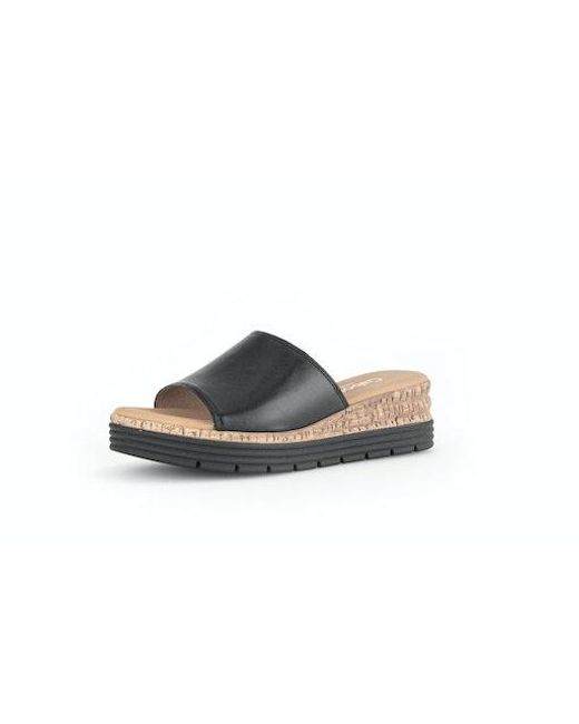 Gabor Black Leder Schwarz