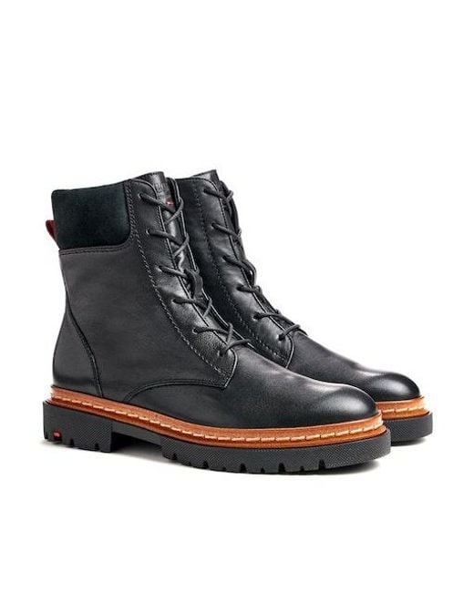 Gabor Black Lloyd Schnürstiefeletten