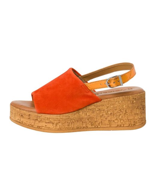 Tamaris Orange Klassische sandalen