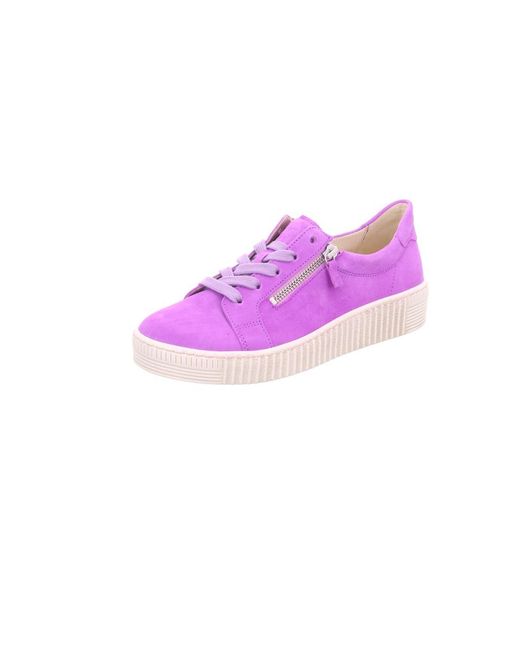 Gabor Purple Sneaker Low