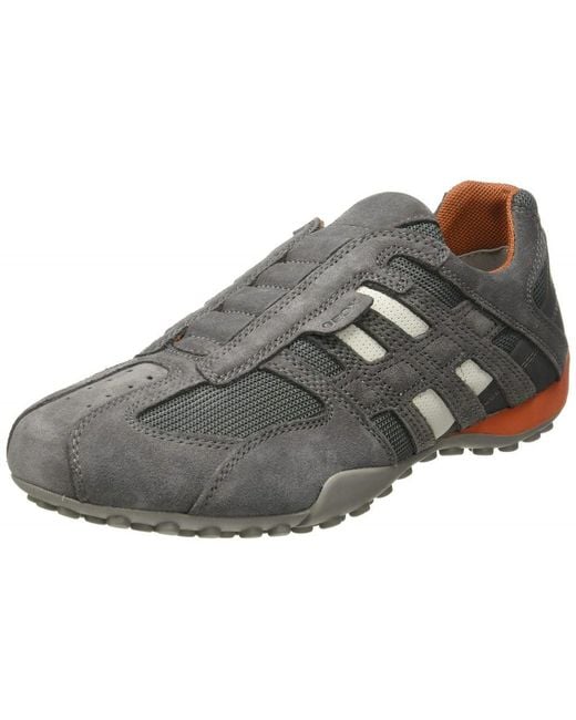 Geox Herren Uomo Snake Sneaker in Gray für Herren