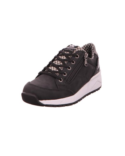 Mephisto Black Freizeit Schnürer Valessa Tex