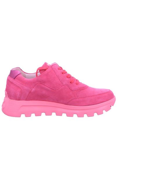 Waldläufer Pink Freizeit Schnürer