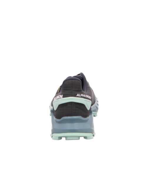 Salomon Blue Alphacross 4 Gtx Dunkel_Grau