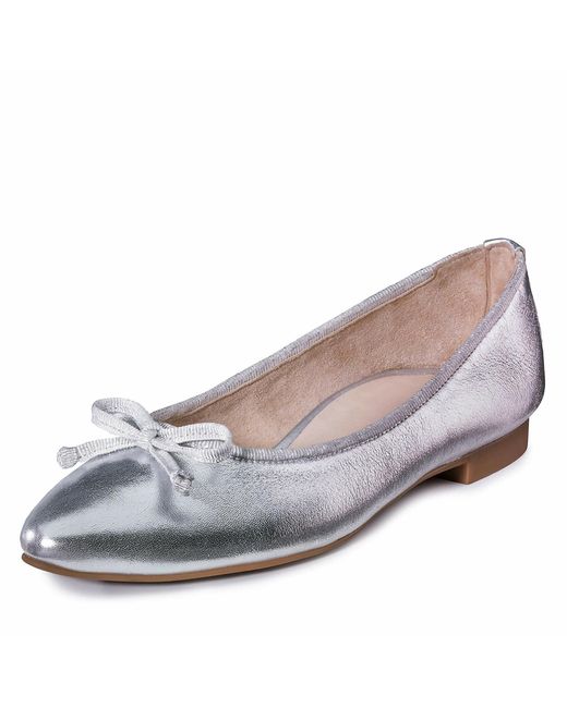 Paul Green Gray Ballerinas