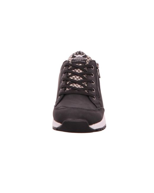 Mephisto Black Freizeit Schnürer Valessa Tex