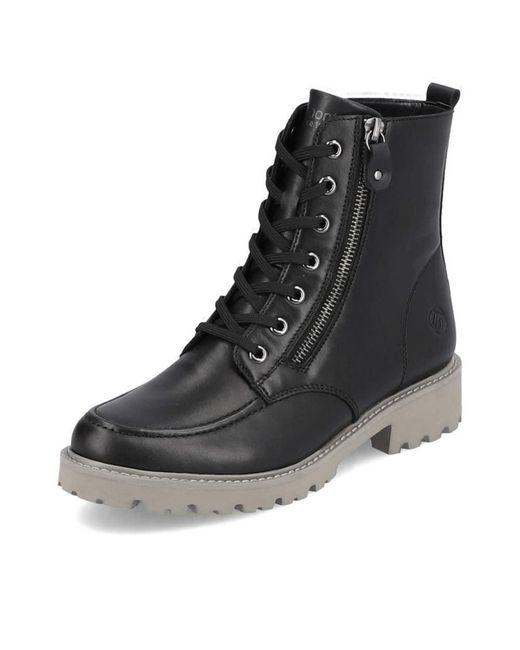 Remonte Black Schnürstiefeletten