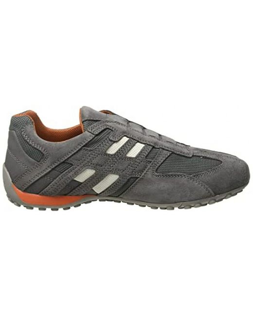Geox Herren Uomo Snake Sneaker in Gray für Herren
