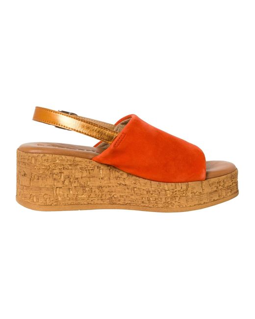Tamaris Orange Klassische sandalen