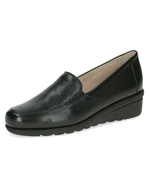 Caprice Black Slipper