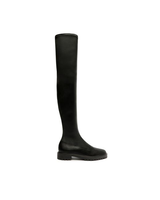 SCHUTZ SHOES Rebel Nappa Leather Boot in Black | Lyst