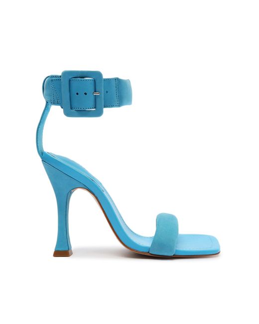 Schutz blue shop heels