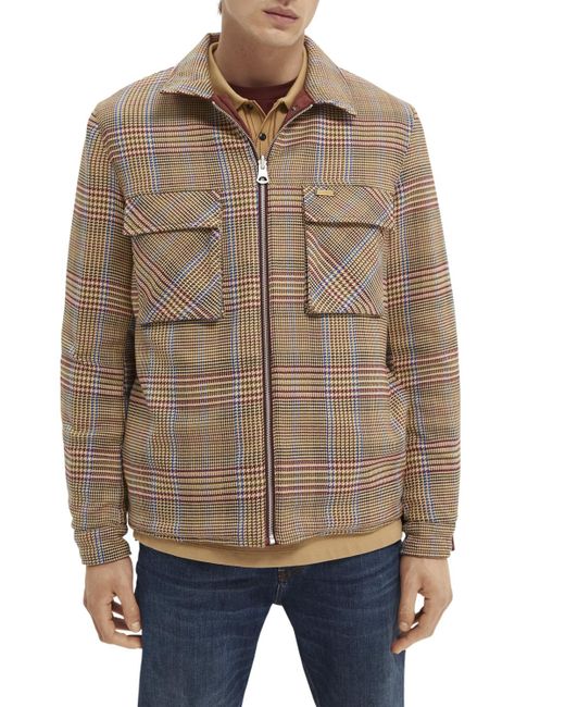 Scotch & Soda Multicolor 'Reversible Quilted Jacket for men
