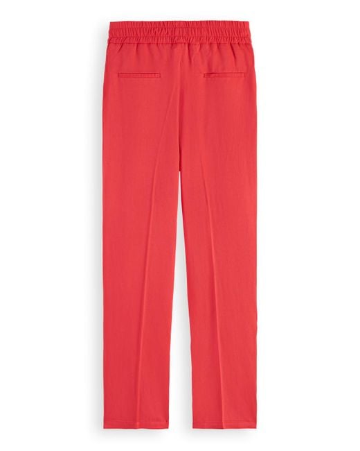 Scotch & Soda Red Maia Pull-On Pant Pants