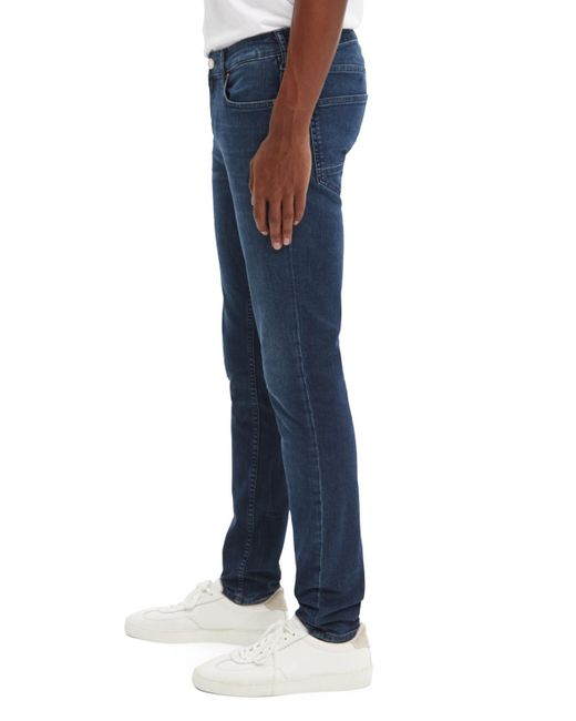 Scotch & Soda Blue Skim Super-Slim Fit Jeans for men