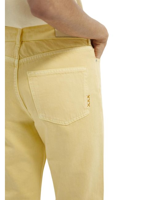 Scotch & Soda Natural Tailored Cotton Jeans