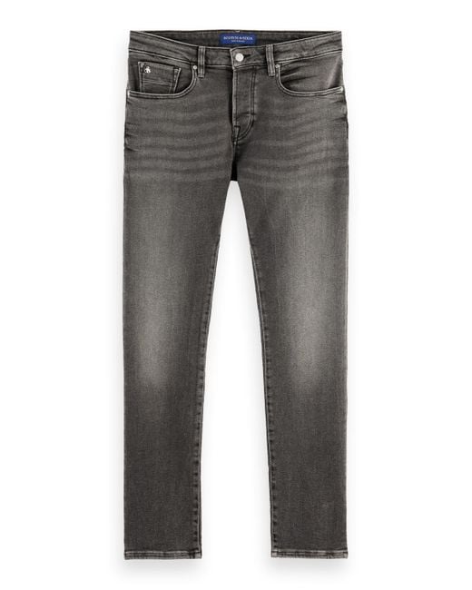 Scotch & Soda Ralston Regular Slim-Fit Jeans – in Gray for Men | Lyst