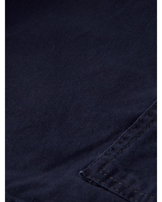 Scotch & Soda Blue Fave Garment-Dyed Cargo Short for men